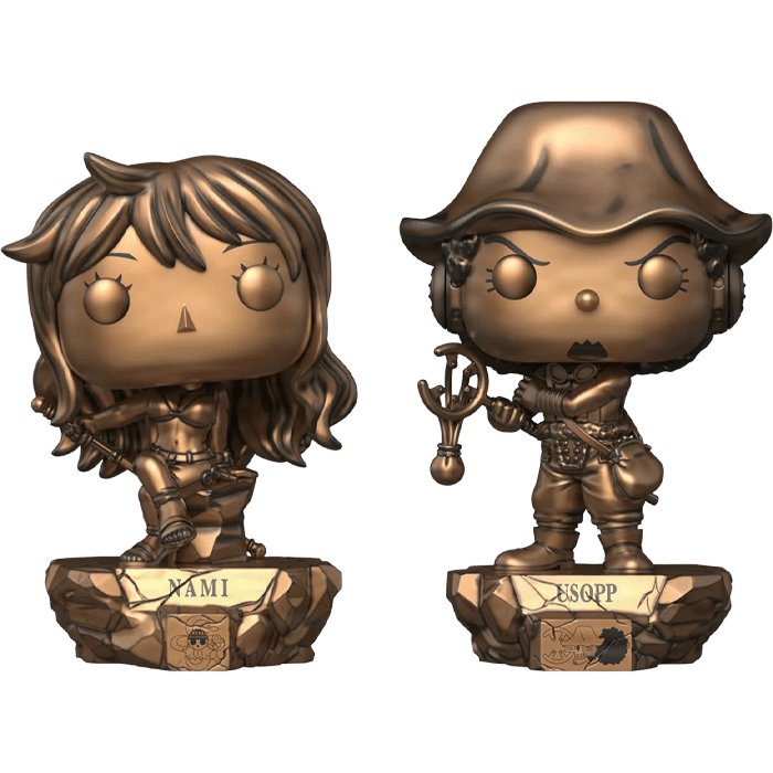 funko pop nami et usopp one piece visuel produit