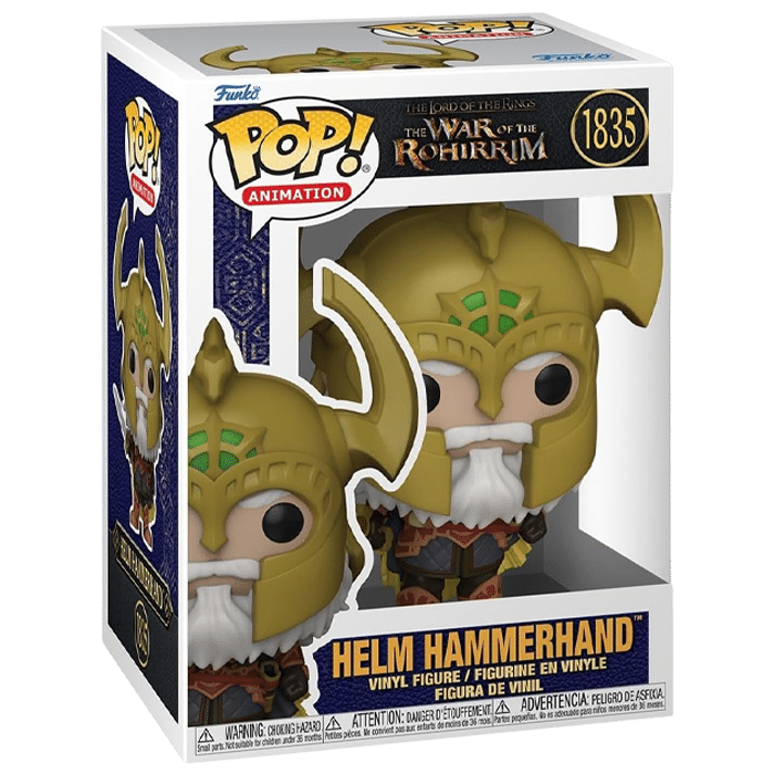 funko pop helm guerre des rohirrim visuel produit