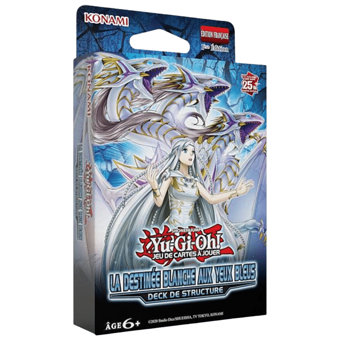 deck yu gi oh la destinee blanche visuel produit