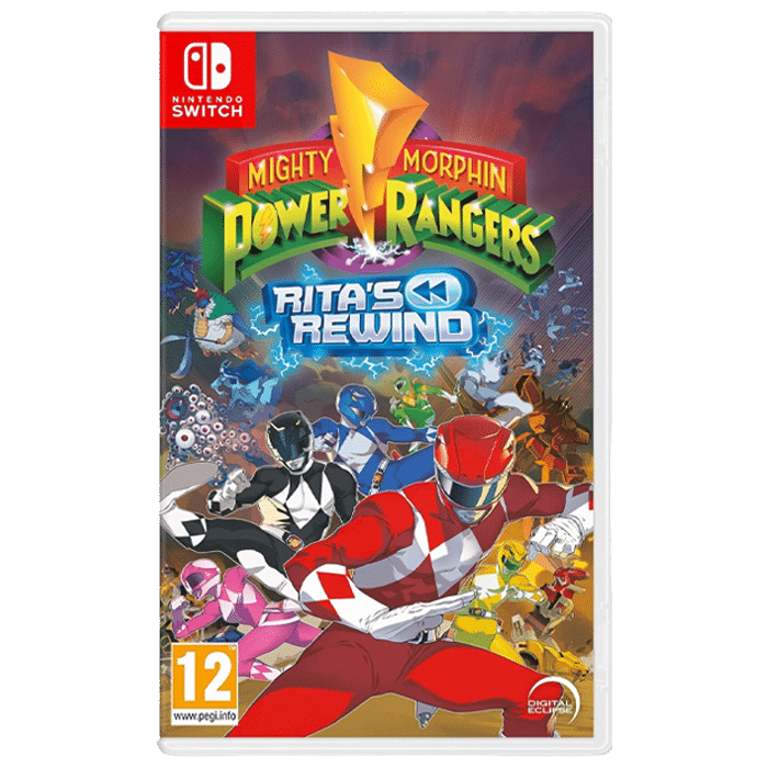 power rangers ritas rewind sur switch visuel produit