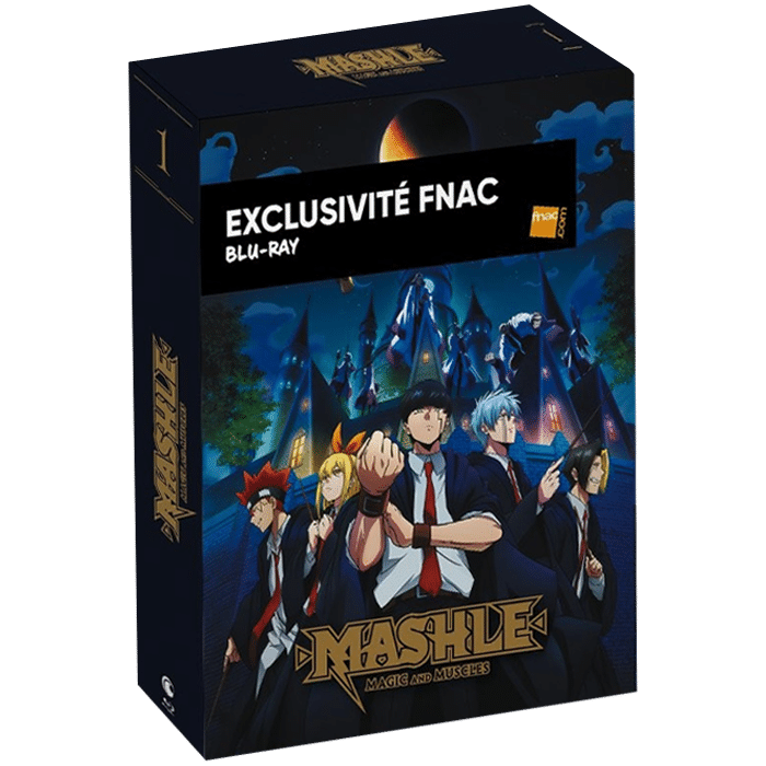 mashle saison 1 blu ray collector fnac visuel produit