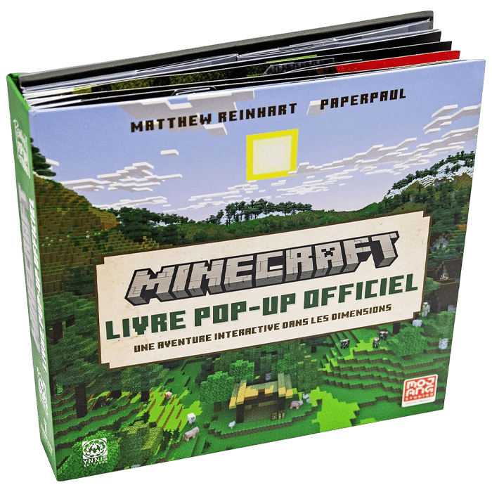 visuel produit minecraft le pop up officiel
