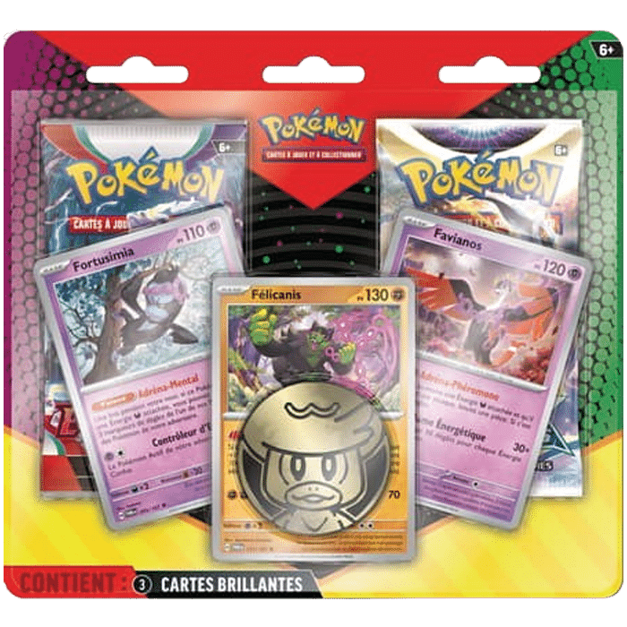 pokemon jcc blister 2 boosters mars 2025 visuel produit