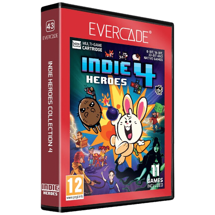 blaze evercade indie heroes 4 visuel produit