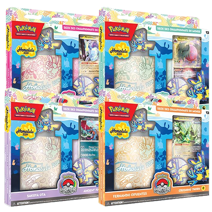 deck championnats du monde 2024 multi produit