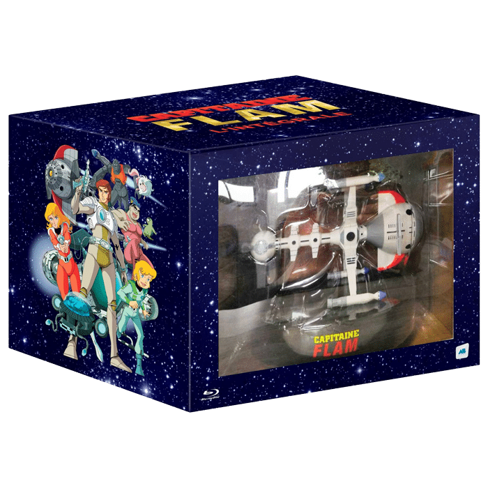 Capitaine Flam intégrale Blu-Ray+ Figurine. produit