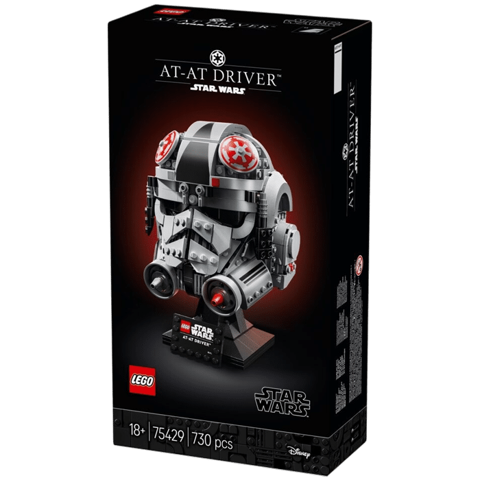 lego le casque du pilote de at at 75351 visuel produit
