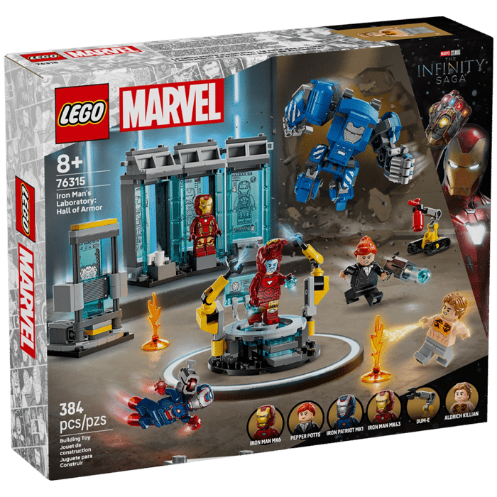 lego marvel laboratoire diron man 76315 visuel produit