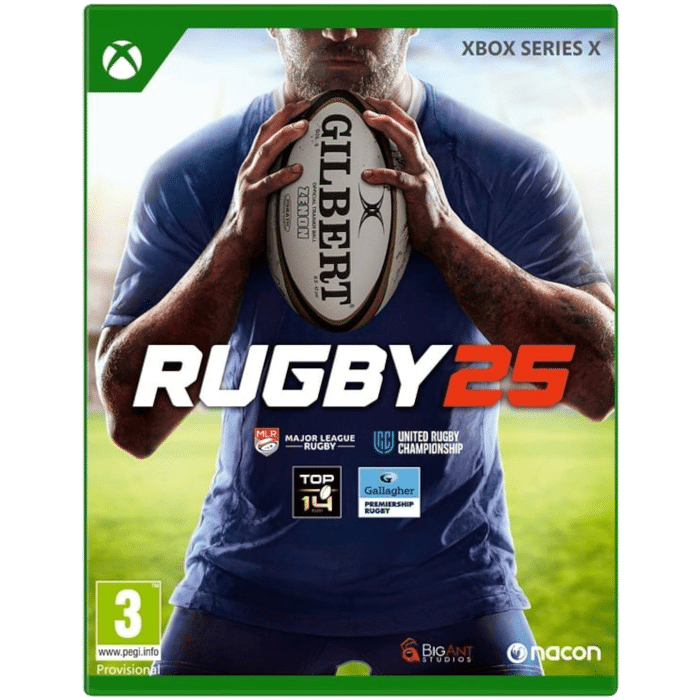 rugby 25 sur xbox series visuel produit