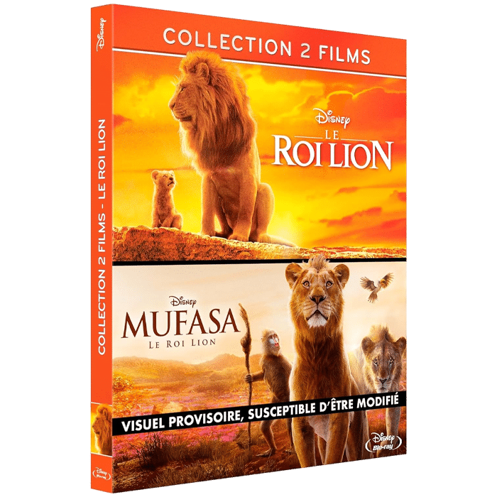 coffret le roi lion live action blu ray visuel produit