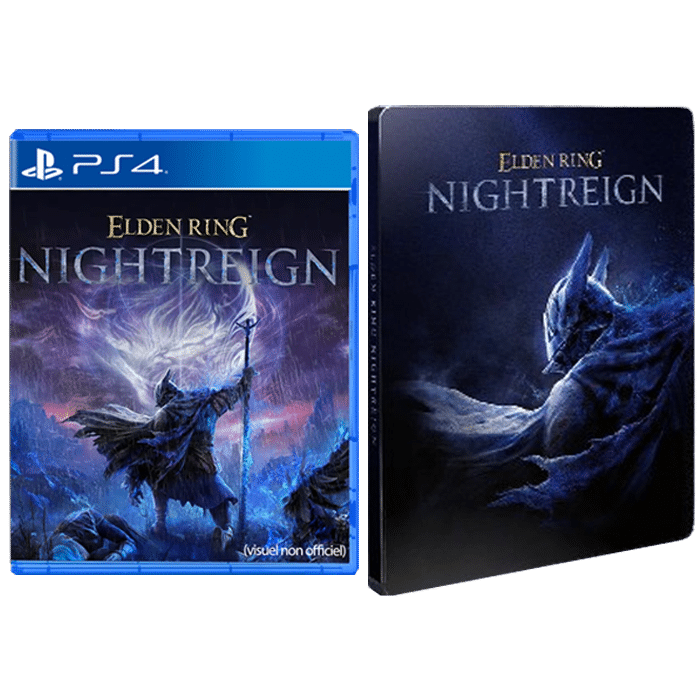 elden ring nightreign steelbook edition ps4 visuel produit