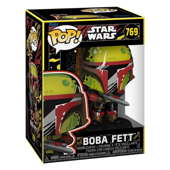 funko pop star wars boba fett retro visuel produit