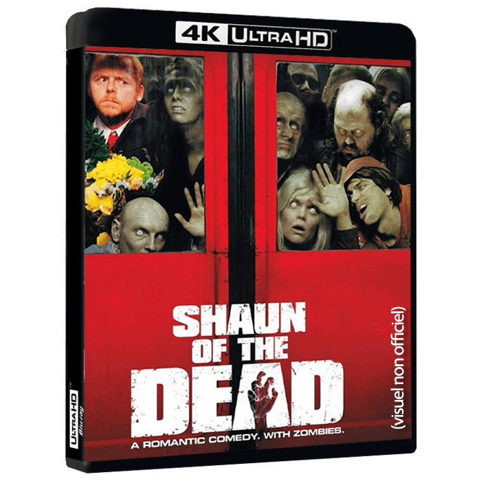 shaun of the dead blu ray 4k visuel produit