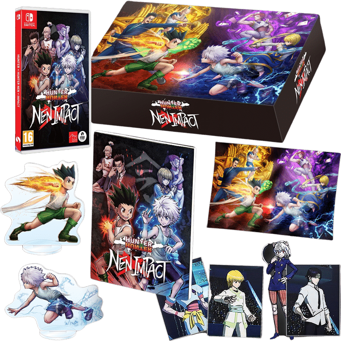 hunter x hunter nen x impact edition limitee switch visuel produit
