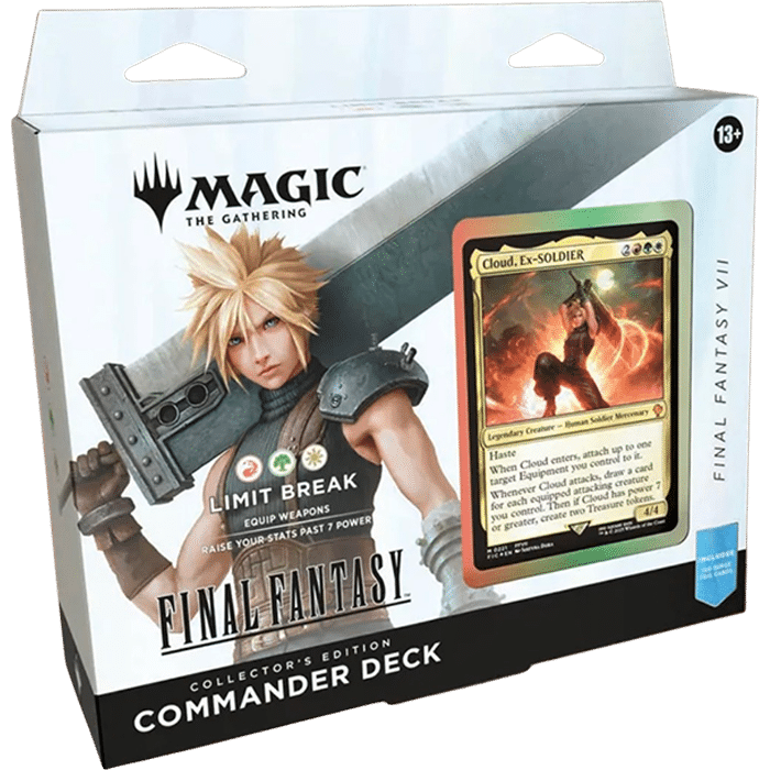 commander deck collector cloud magic x ff7 visuel produit