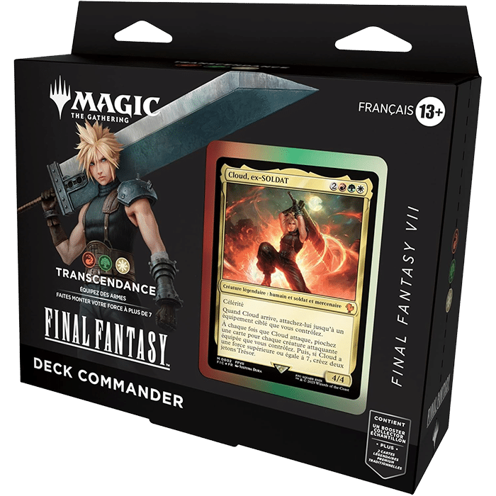Commander Deck Cloud Magic X Final Fantasy 7 definitif produit