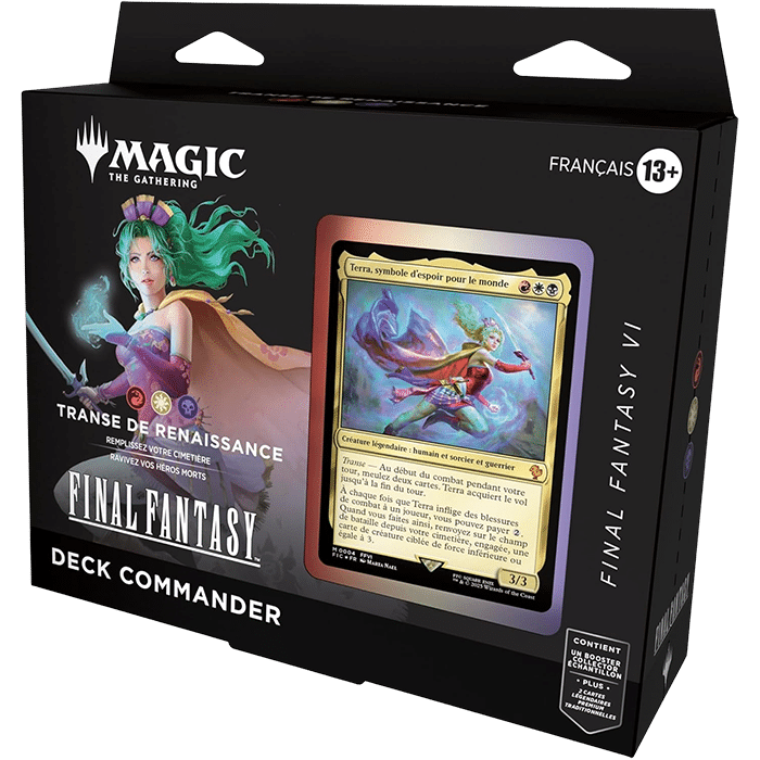 Commander Deck Terra Magic X Final Fantasy 6 definitif produit
