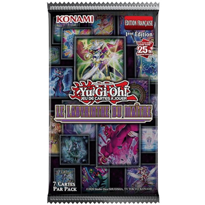 booster yu gi oh le labyrinthe du maitre visuel produit