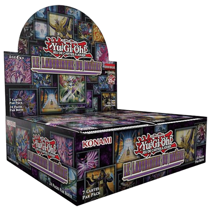 display yu gi oh labyrinthe maitre visuel produit