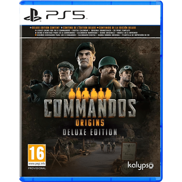 commandos origins edition deluxe ps5 visuel produit
