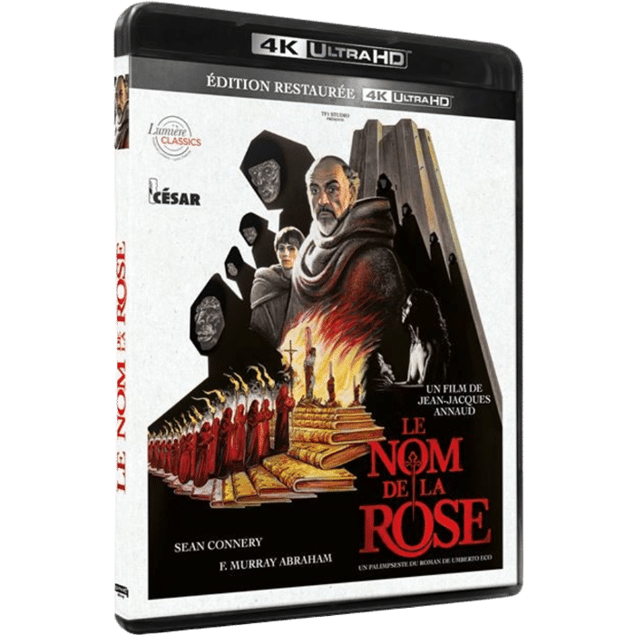 le nom de la rose 4k visuel produit