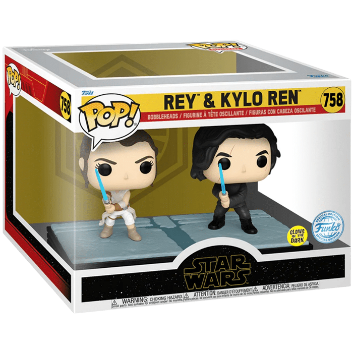 funko pop star wars rey kylo moment visuel produit