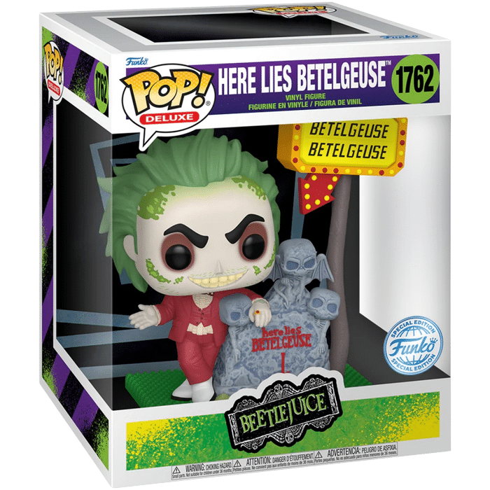 funko pop tombe de beetlejuice visuel produit