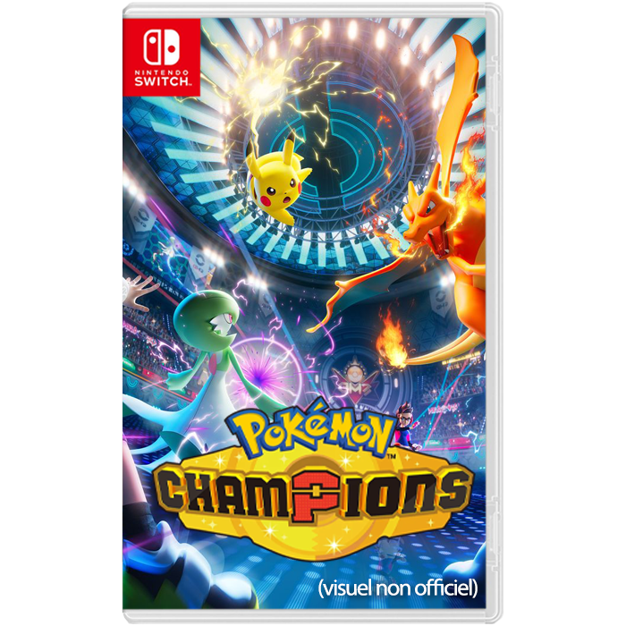 pokemon champions sur switch visuel produit