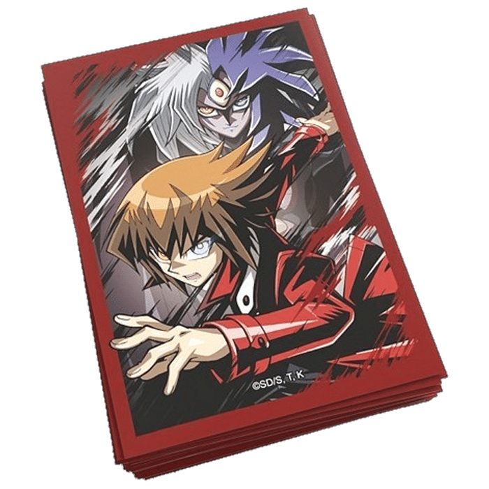 sleeves yu gi oh jaden yubel x50 visuel produit