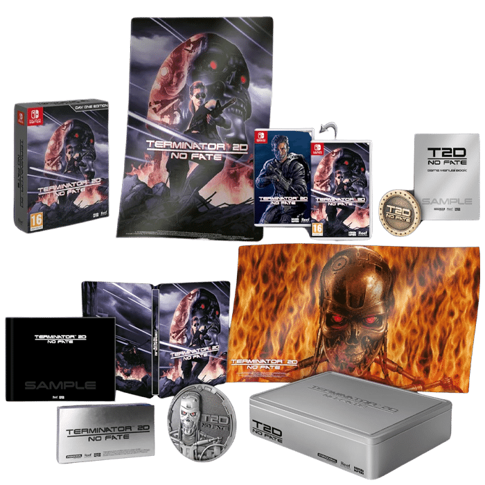 terminator 2d no fate collector switch visuel produit