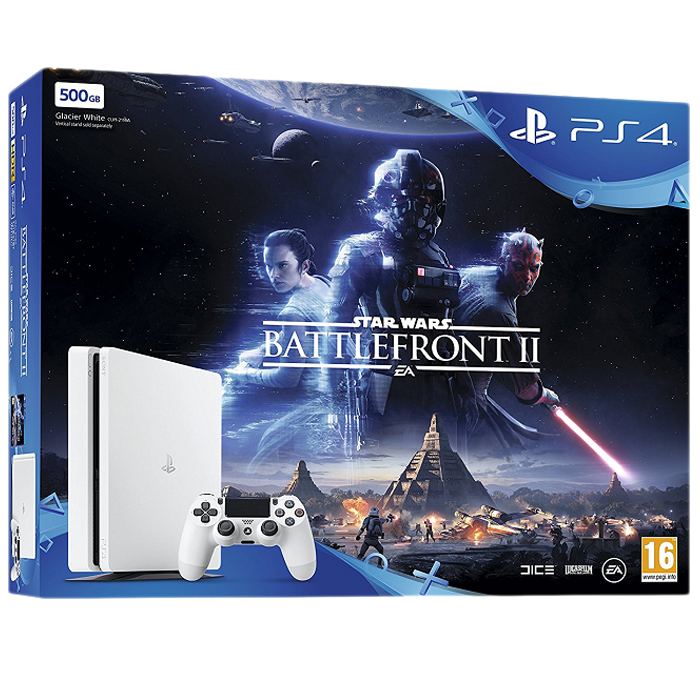 pack ps4 slim blanche star wars battlefront 2 pas cher