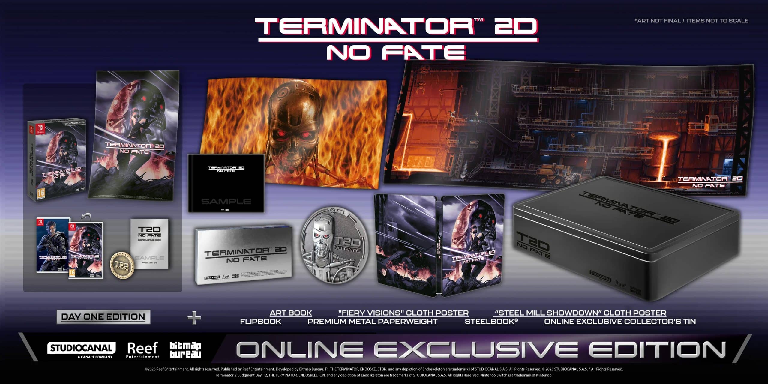 terminator 2d no fate édition exclusive en ligne illustration