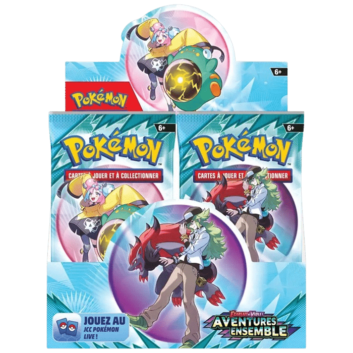 display 36 booster pokemon ev 09 visuel produit
