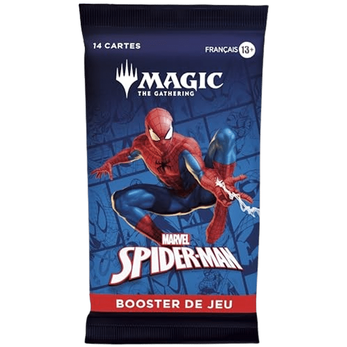booster magic the gathering spiderman visuel produit