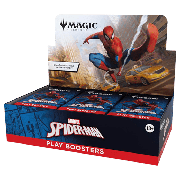 magic gathering spiderman display visuel produit