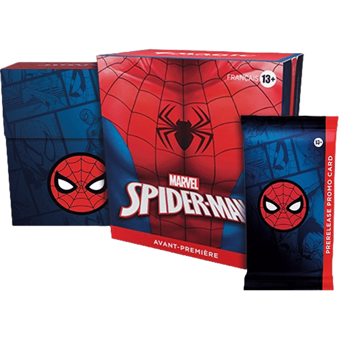 pack avant premiere spiderman magic the gathering visuel produit