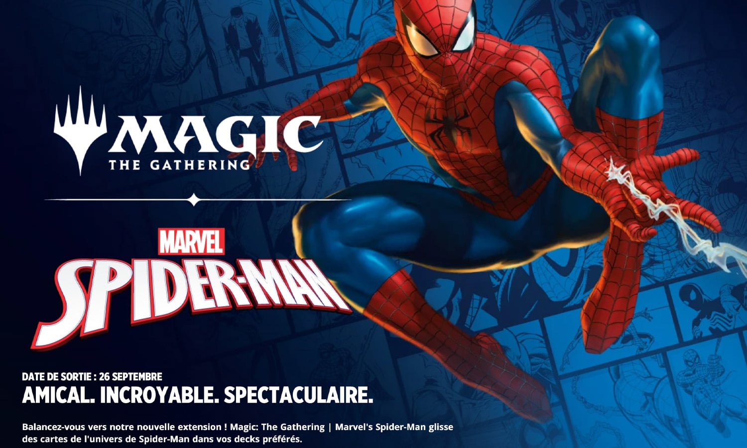 magic the gathering spiderman collaboration