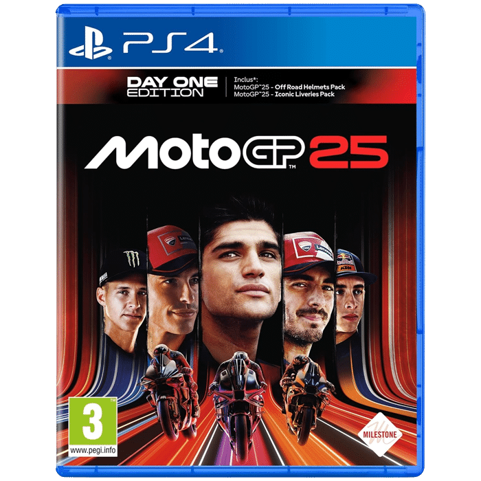 motogp 25 sur ps4 visuel produit