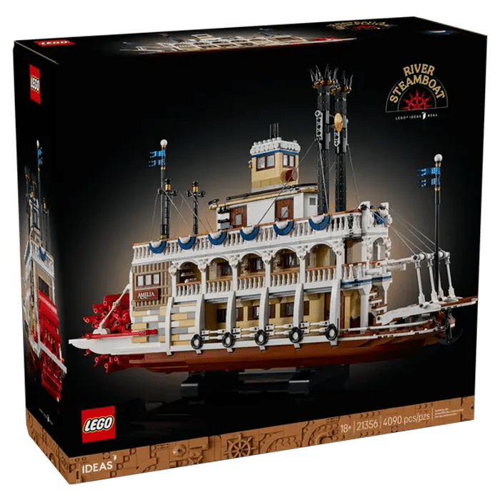 lego bateau a vapeur du mississippi 21356 visuel produit