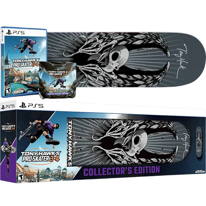 tony hawk's pro skater 3+4 collector PS5 produit