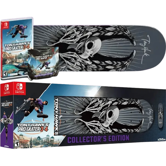 tony hawk's pro skater 3+4 collector switch produit