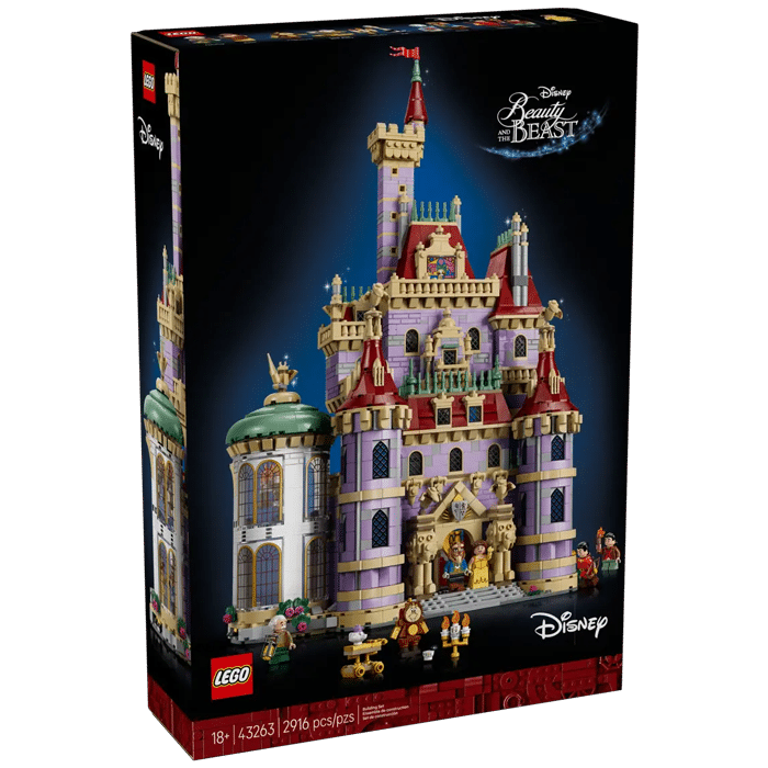lego chateau la belle et la bete 43263 visuel produit
