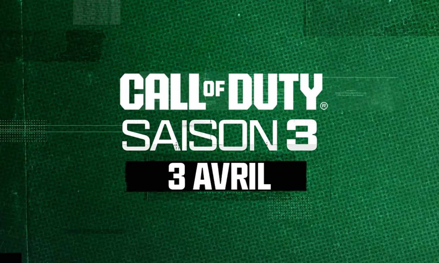 SLIDER Black Ops 6 Saison 3 sortie repoussée au 3 Avril