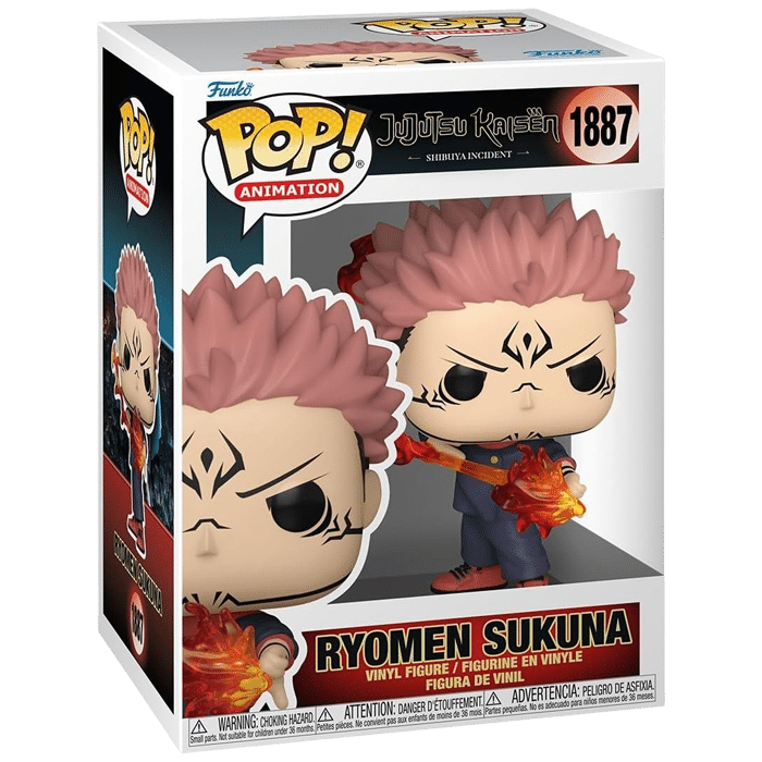 funko pop animation jjk ryomen sukuna visuel produit