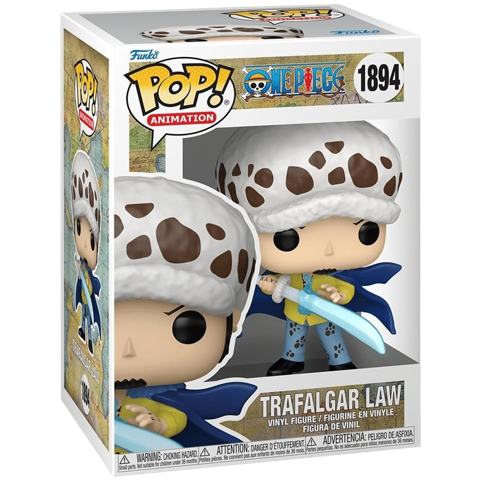funko pop animation one piece trafalgar law visuel produit