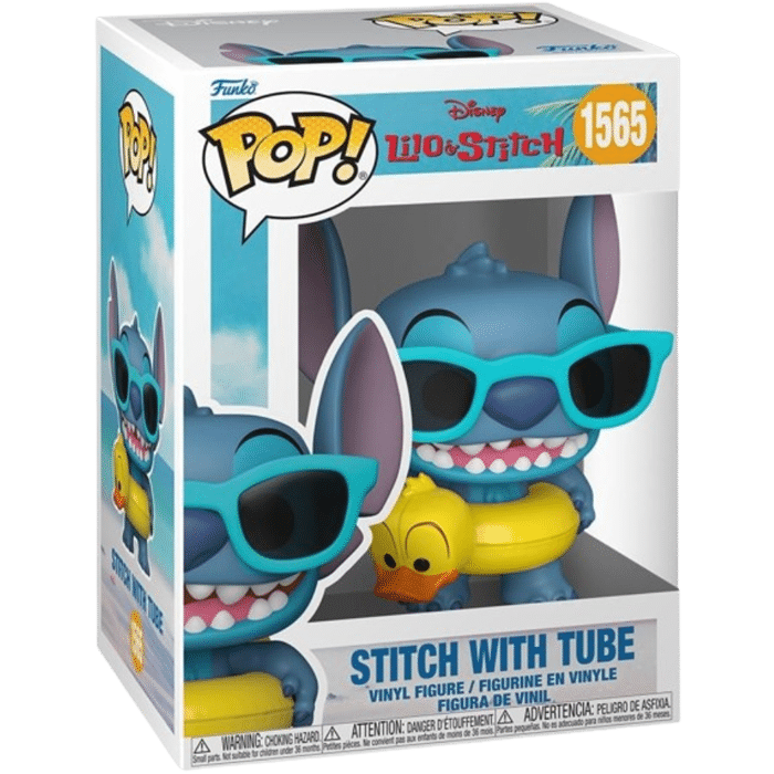 funko pop stitch avec sa bouee visuel produit