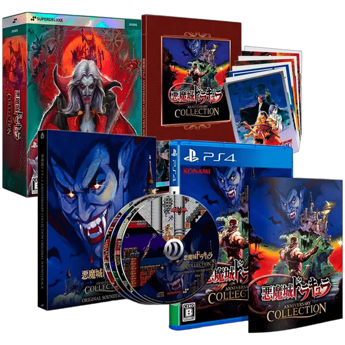 castlevania anniversary edition deluxe ps4 visuel produit