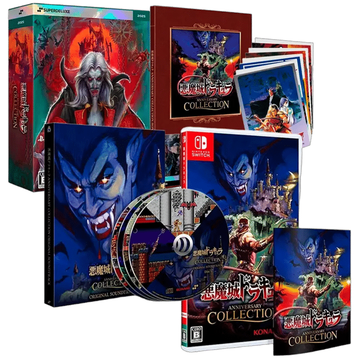 castlevania anniversary edition deluxe switch visuel produit