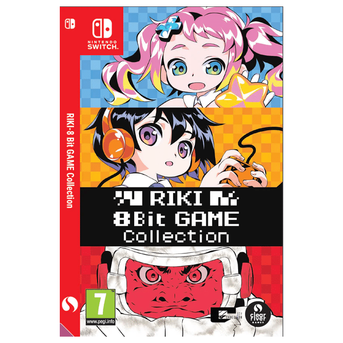 riki 8bit game collection switch visuel produit