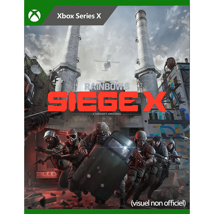 visuel produit rainbow 6 siege x xbox series x provisoire